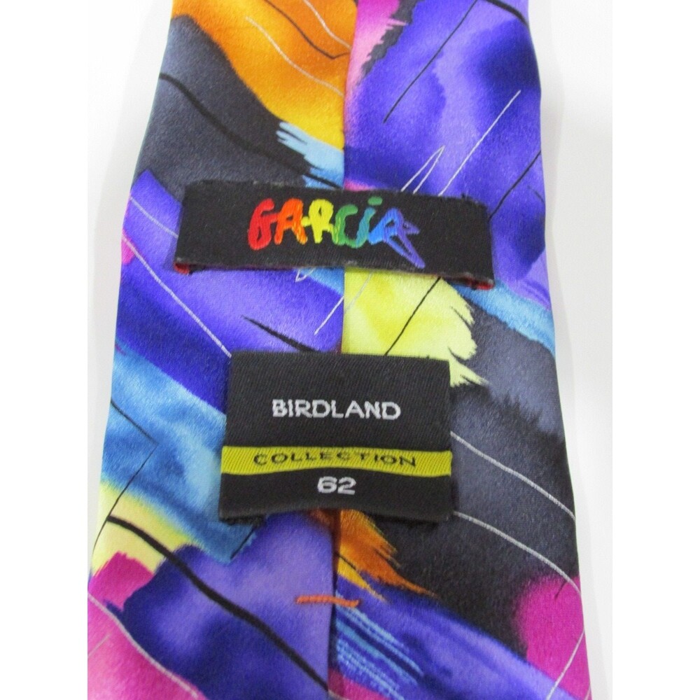 Jerry Garcia Men's Silk Tie Birdland Collection 62